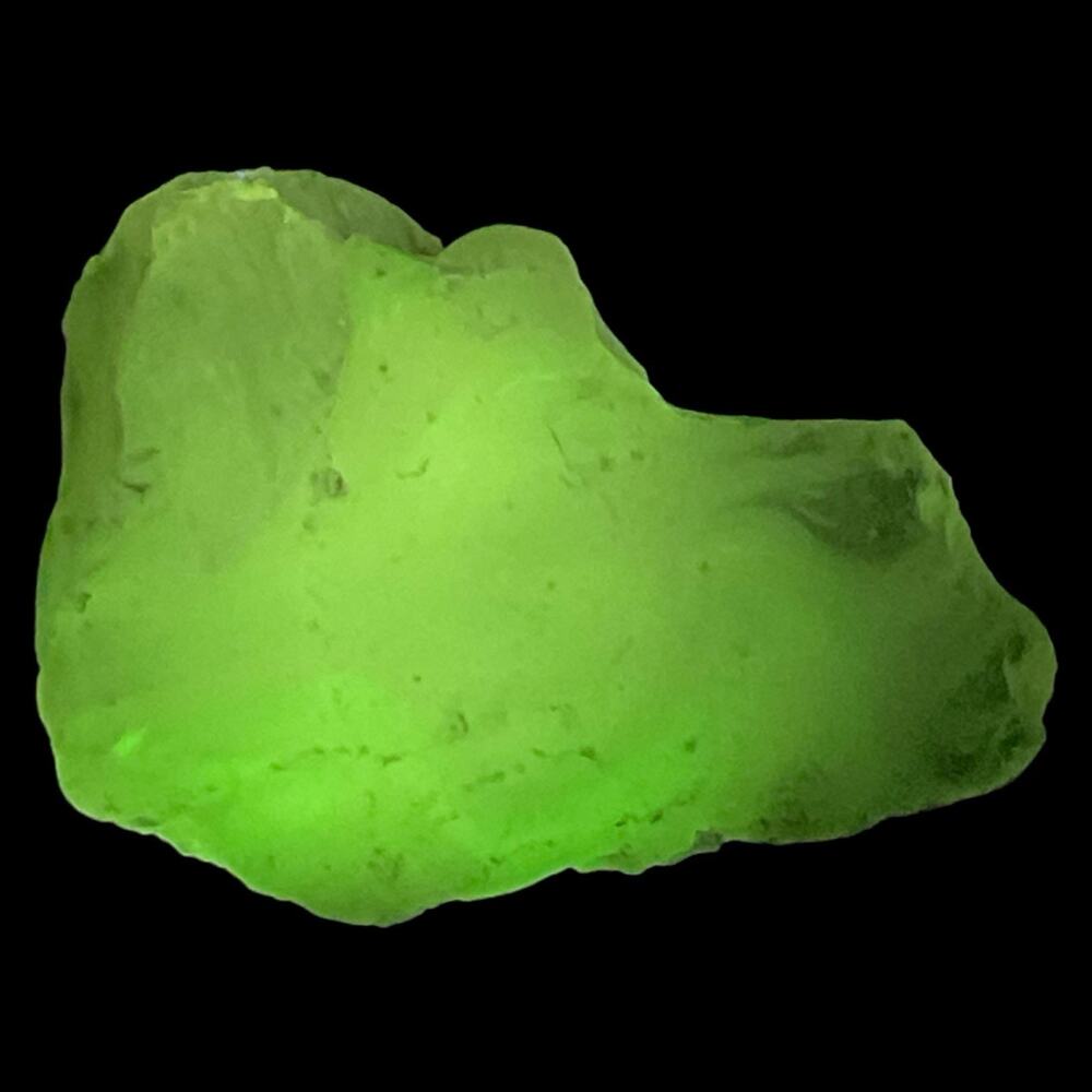 Opalescent Swirl Art Glass Cullet Glowing Manganese‎ Slag Glass #5GL180